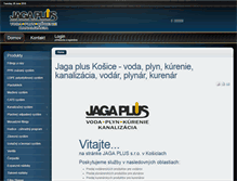 Tablet Screenshot of jagaplus.sk